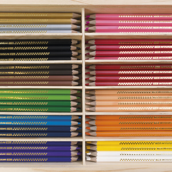 EBERHARD FABER Zeskantige kleurpotloden THE WINNER, doos van 144 stuks