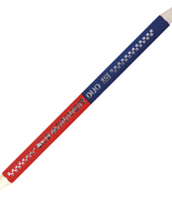 EBERHARD FABER Lettergreepscheider TRI WINNER, rood/blauw