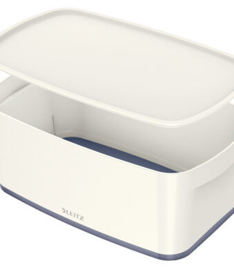 LEITZ Opbergbox My Box, 5 liter, wit/grijs