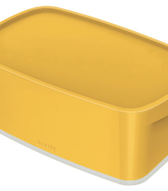 LEITZ Opbergbox My Box Cosy, 5 liter, geel