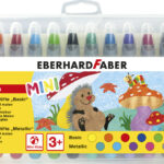 EBERHARD FABER Gelstiften Basic & Metallic, etui van 12 stuks