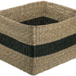 NHG Opbergmand VESTER L, vierkant, van zeegras