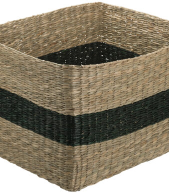 NHG Opbergmand VESTER L, vierkant, van zeegras