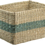 NHG Opbergmand VESTER M, vierkant, van zeegras