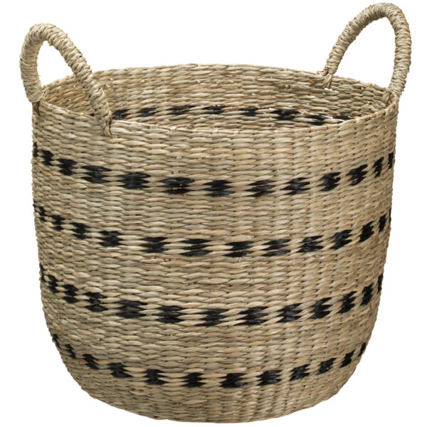 NHG Opbergmand VITA M, van zeegras, rond