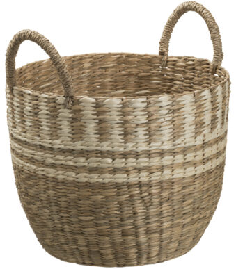NHG Opbergmand VITA S, van zeegras, rond