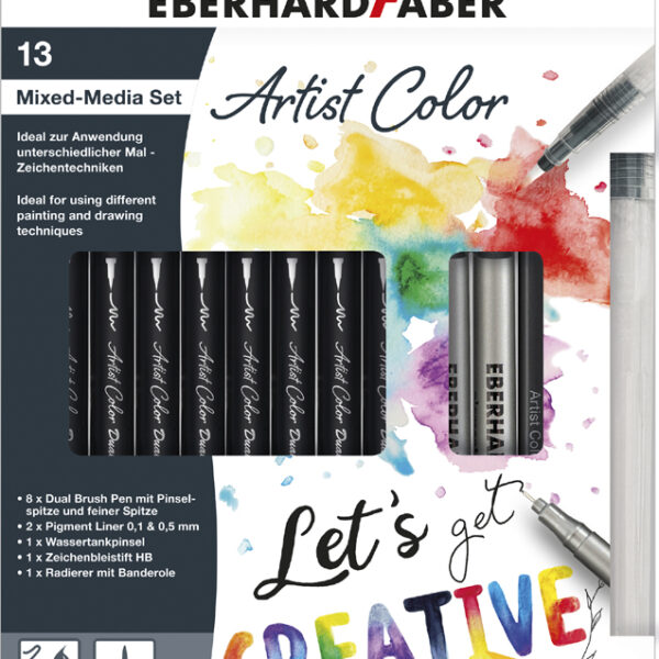 EBERHARD FABER Mixed-Media Artiestenset, 13-delig