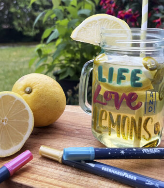 EBERHARD FABER Metallic pigmentstiften duo, etui 6 stuks