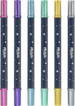 EBERHARD FABER Metallic pigmentstiften duo, etui 6 stuks