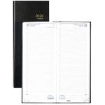 Dagkalender 'Saturnus 0.111' 2025, zwart