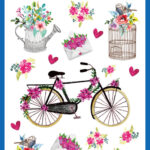 Avery Bloemenboeket Stickers Creatief