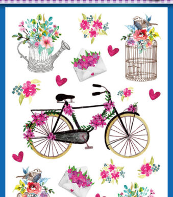 Avery Bloemenboeket Stickers Creatief