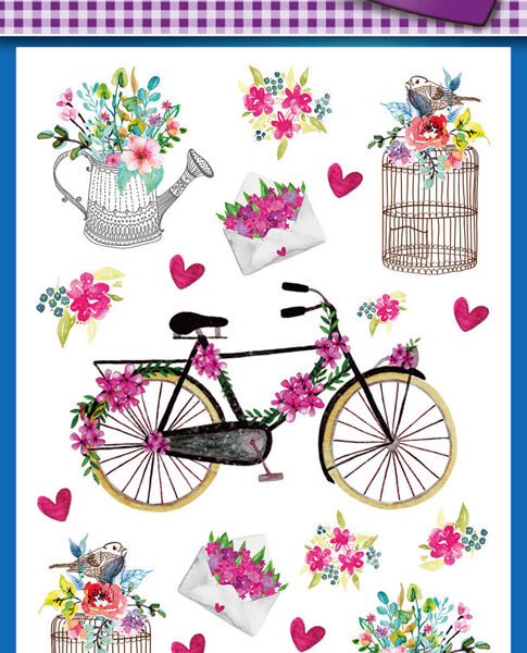 Avery Bloemenboeket Stickers Creatief