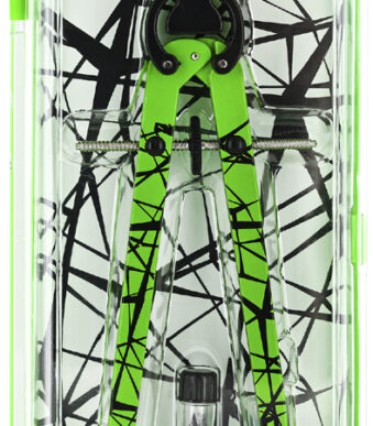 EBERHARD FABER Snelverstelbare passer, neongroen/zwart