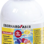 EBERHARD FABER Dekkende witte verf EFA Color, 300 ml fles