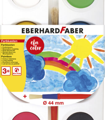 EBERHARD FABER Plakkaatverf set, 8 kleuren