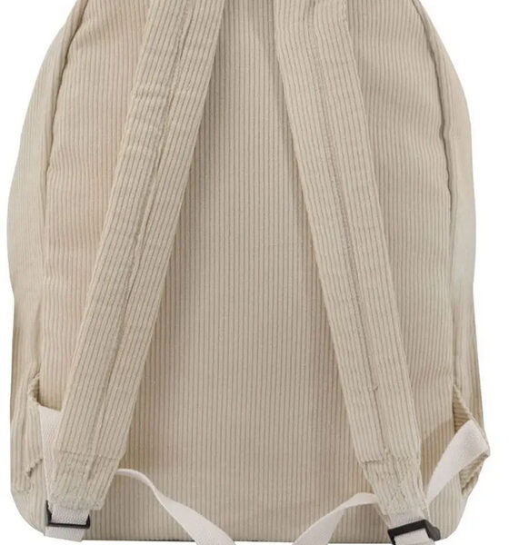 EBERHARD FABER Vrijetijdsrugzak, van corduroy, beige