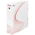 Esselte archiefbox, A4-formaat, wit, hoogte 80 mm