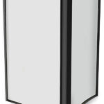 deflecto Tafelstandaard, draaibaar, 3-zijdig, DIN lang