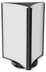 deflecto Tafelstandaard, draaibaar, 3-zijdig, DIN lang