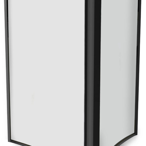 deflecto Tafelstandaard, draaibaar, 3-zijdig, DIN lang