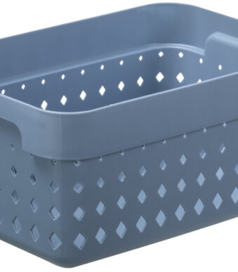 NHG opbergmand SEOUL BASKET S, PP, blauw