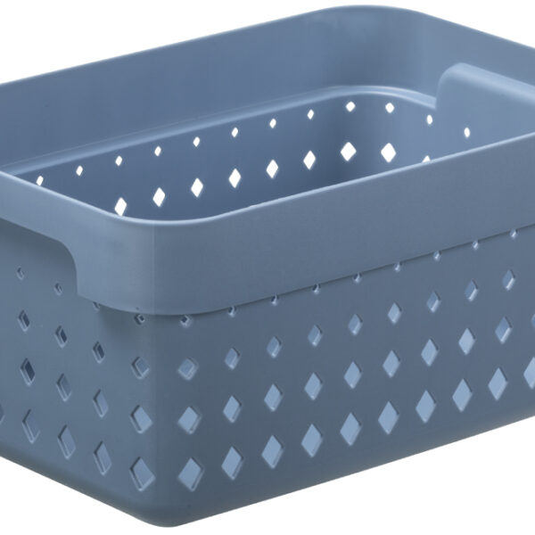 NHG opbergmand SEOUL BASKET S, PP, blauw