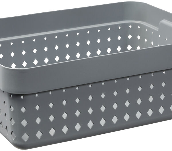 NHG opbergmand SEOUL BASKET M, grijs