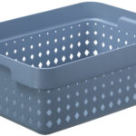 NHG Opbergmand SEOUL BASKET M, PP, blauw