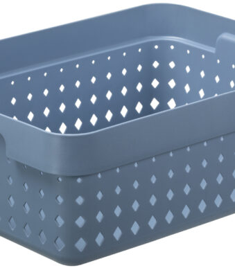 NHG Opbergmand SEOUL BASKET M, PP, blauw