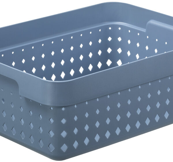 NHG Opbergmand SEOUL BASKET M, PP, blauw