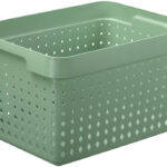 NHG opbergmand SEOUL BASKET L, PP, groen