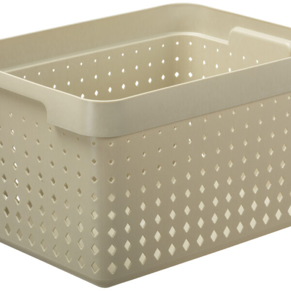 NHG Opbergmand SEOUL BASKET L, PP, beige