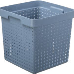 NHG opbergmand SEOUL BASKET XL, PP, blauw