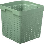 NHG Opbergmand SEOUL BASKET XL, PP, groen