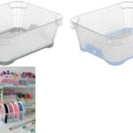 Gestapelde mandjes 'jonas', DIN A6, PP, noordse-blauw