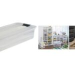 Opbergdoos 'Cornelia', 33 liter, transparant