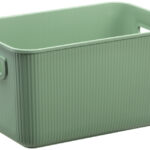 NHG Opbergbox AKITA STORAGE S, PP, groen