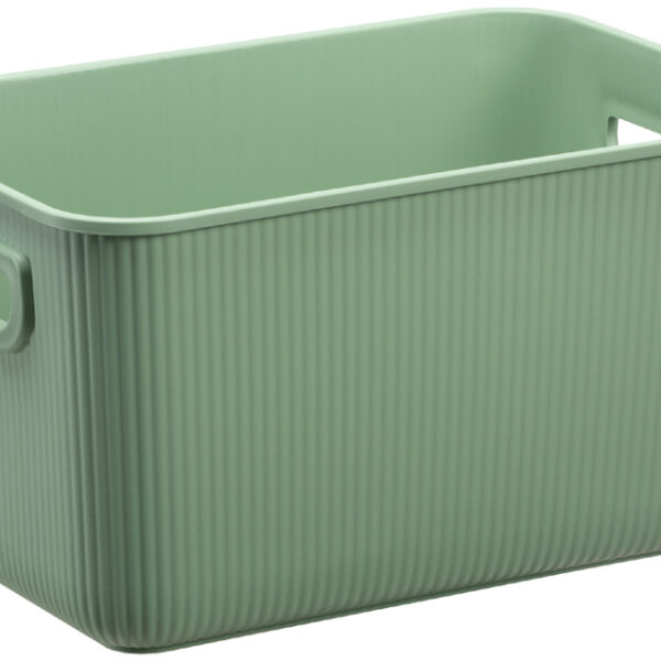 NHG Opbergbox AKITA STORAGE S, PP, groen