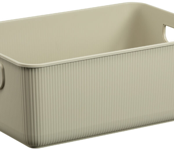 NHG Opbergbox AKITA STORAGE M, PP, lichtbeige