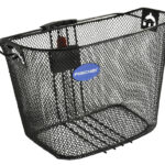 FISCHER fietsmand voor stuur met snelbevestiging, zwart