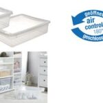 Transparante opbergbox 'bea', 30 liter hoge