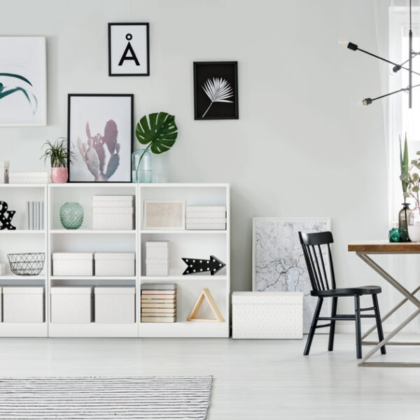 Esselte Opberg- & Geschenkdoos Home S, set van 3, wit