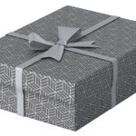 Esselte Opbergdoos & Geschenkdoos Home M, Set van 3, grijs