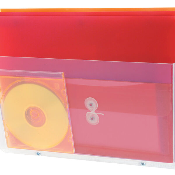 deflecto Wandfolderdisplay DocuPocket A4 liggend