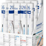 STAEDTLER jaarplanner 2026 Lumocolor, 15-delige vloerdisplay