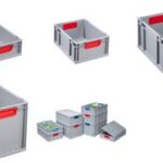 allit ProfiPlus EuroBox deksel met scharnieren S 400, grijs