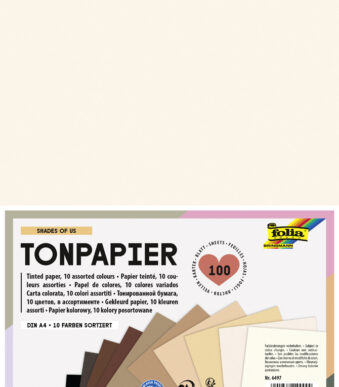 Folia gekleurd papier 'Shades of us', A4, 130 g/m²