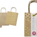 Papieren zakjes 'Kerst', kraftpapier, klein formaat.