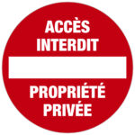 EXACOMPTA Verbodsbord 'Geen toegang